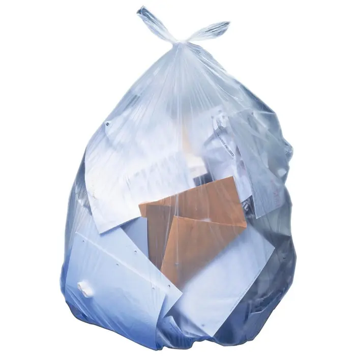 Heritage Can Liners, 55 Gallon, 0.90 mil, Clear, 20 Count, Case of 5 Today Only